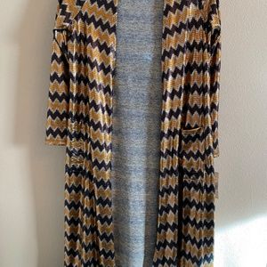 GOLD BLACK CARDIGAN for KNIGHTS or PITTSBURG FANS